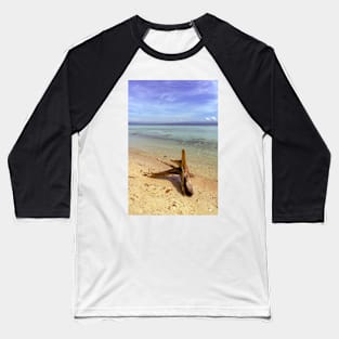 driftwood in the sand Baseball T-Shirt